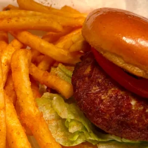 Crab Cake Sandwich With Fries